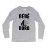 bebe a bord Long Sleeve Shirts