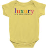 Luxury As A Croad Concept Baby Bodysuit