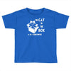 the cat in the box Toddler T-shirt