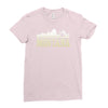 montana mountains Ladies Fitted T-Shirt