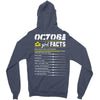 October Girl Facts Libra Zipper Hoodie