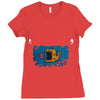 big fish wins Ladies Fitted T-Shirt