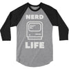 nerd life is the best life 3/4 Sleeve Shirt