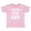 Super Cool Papaw Of A Freaking Awesome Grandson Toddler T-shirt