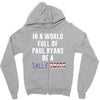 be a sally yates Zipper Hoodie