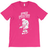 space skeletons in outer space T-Shirt