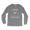 cancer christmas ugly sweater Long Sleeve Shirts