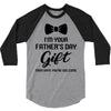 I'm Your Father's Day Gift  Says You're Welcome Baby Boy 3/4 Sleeve Shirt