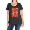 light on Ladies Curvy T-Shirt