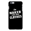 naked under these clothes tie dye iPhone 6/6s Plus Case