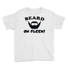 mens beard Youth Tee