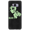 alien believe space sci fi ufo nerd Samsung Galaxy S8 Plus Case