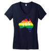 Vote Yes Australia Women's V-Neck T-Shirt