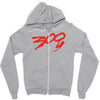 uomo 300 sparta spartani leonida cinema&amp;tv Zipper Hoodie