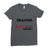 grandpa loading Ladies Fitted T-Shirt