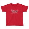 i'm a teacher to save time let's assume i'm never wrong Toddler T-shirt