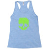 skull pixels t shirt cool funny Racerback Tank