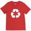 recycle symbol V-Neck Tee