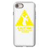caution shapes being thrown printed iPhone 8