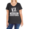 ez meme pubg winner winner chicken dinner Ladies Curvy T-Shirt