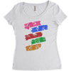 sailor eyes clearance Women's Triblend Scoop T-shirt