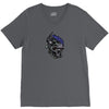 skull modile head V-Neck Tee