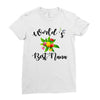 world's best nana Ladies Fitted T-Shirt