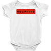negative Baby Onesie