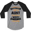 Super Cool Aunt Of A Freaking Awesome Niece 3/4 Sleeve Shirt