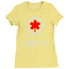 aviation air canada crew Ladies Fitted T-Shirt