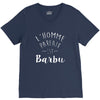 l homme parfait est barbu V-Neck Tee
