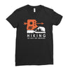 hiking old paths new adventure Ladies Fitted T-Shirt