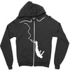 bungeejumping bungeespringen fun sport hobby freizeit extremsport Zipper Hoodie