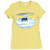 no bowling!!! Ladies Fitted T-Shirt