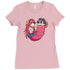 musume monster Ladies Fitted T-Shirt