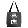 pug life Tote Bags