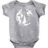 i shoot with my mind Baby Bodysuit