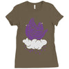 doves in mourning Ladies Fitted T-Shirt