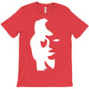 sax player lady face optical illusion T-Shirt