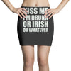 kiss me i'm drunk or irish Mini Skirts