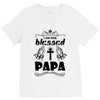 I Am One Blessed Papa V-Neck Tee