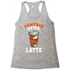 pumpkin spice latte Racerback Tank