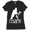 This Drink I Like It Ladies Fitted T-Shirt