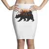 Bear Adventure With Rose Pencil Skirts