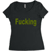fucking Women's Triblend Scoop T-shirt