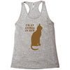 im an animal in bed Racerback Tank