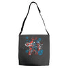 curse of the leaf Adjustable Strap Totes