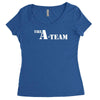 the a team Women's Triblend Scoop T-shirt