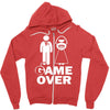 game over Zipper Hoodie