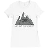 Nerd Mount Cleverest Ladies Fitted T-Shirt